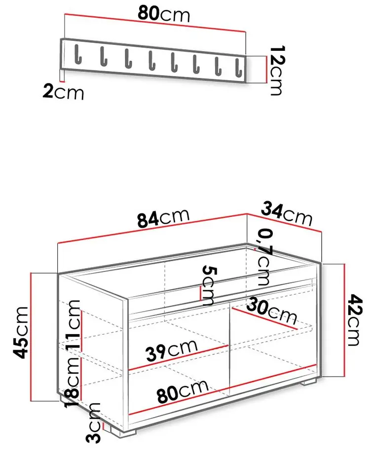Прихожая Mirjan24 Konkor/Grawis 80 II - 14