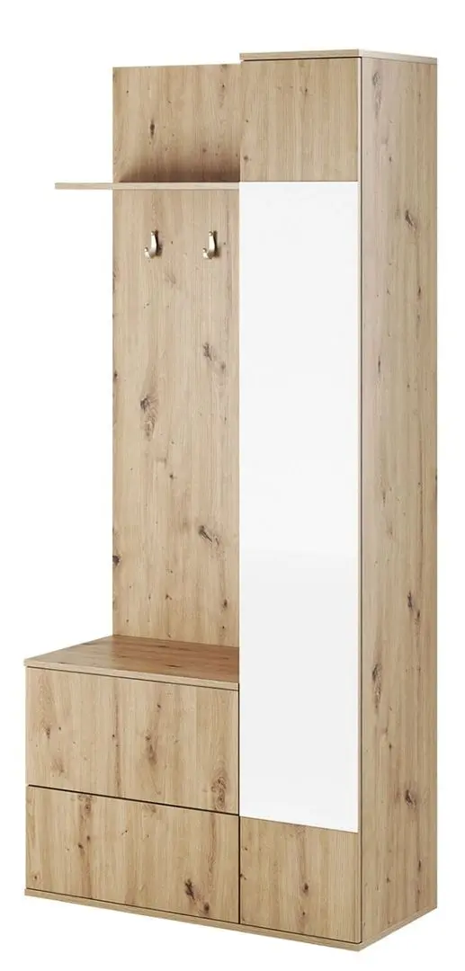 Прихожая Mirjan24 Malta/Green (Artisan Oak)