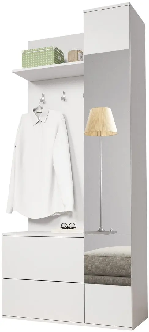 Прихожая Mirjan24 Malta/Green (White)