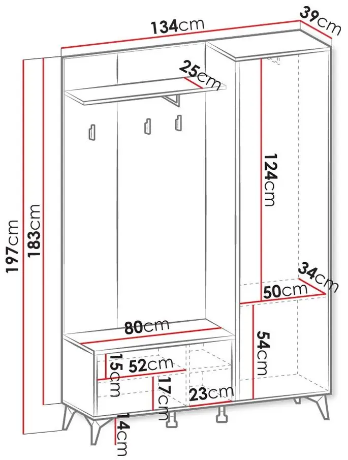 Antreu Mirjan24 Namiro/Diamond (Evoke Oak/Black)