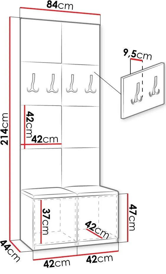 Antreu Mirjan24 Sterlet/Luna I (Artisan Oak/Beige) - 6