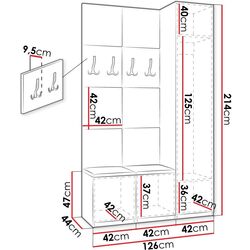 Antreu Mirjan24 Sterlet/Luna III (Artisan Oak/Black) Thumb