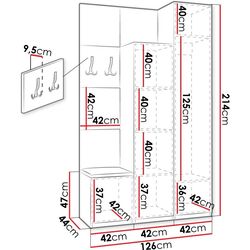 Antreu Mirjan24 Sterlet/Luna IV (Artisan Oak/White) Thumb