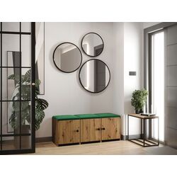 Прихожая Mirjan24 Sterlet/Luna VI (Artisan Oak/Green) Thumb