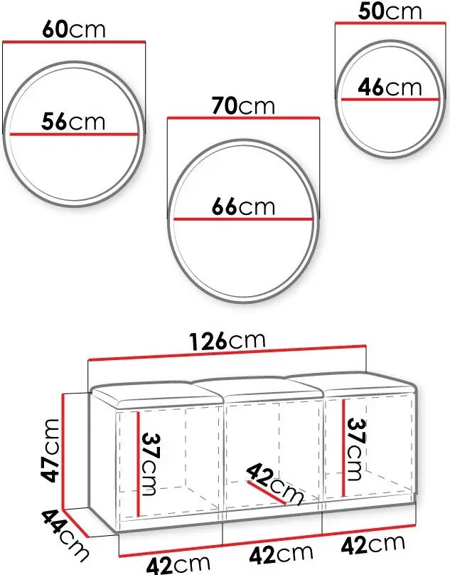 Прихожая Mirjan24 Sterlet/Luna VI (Artisan Oak/Green) - 6