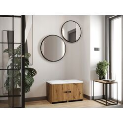 Прихожая Mirjan24 Sterlet/Luna VII (Artisan Oak/White) Thumb