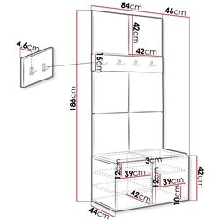 Antreu Mirjan24 Tavasz IV/Orion (Concrete/Black) Thumb