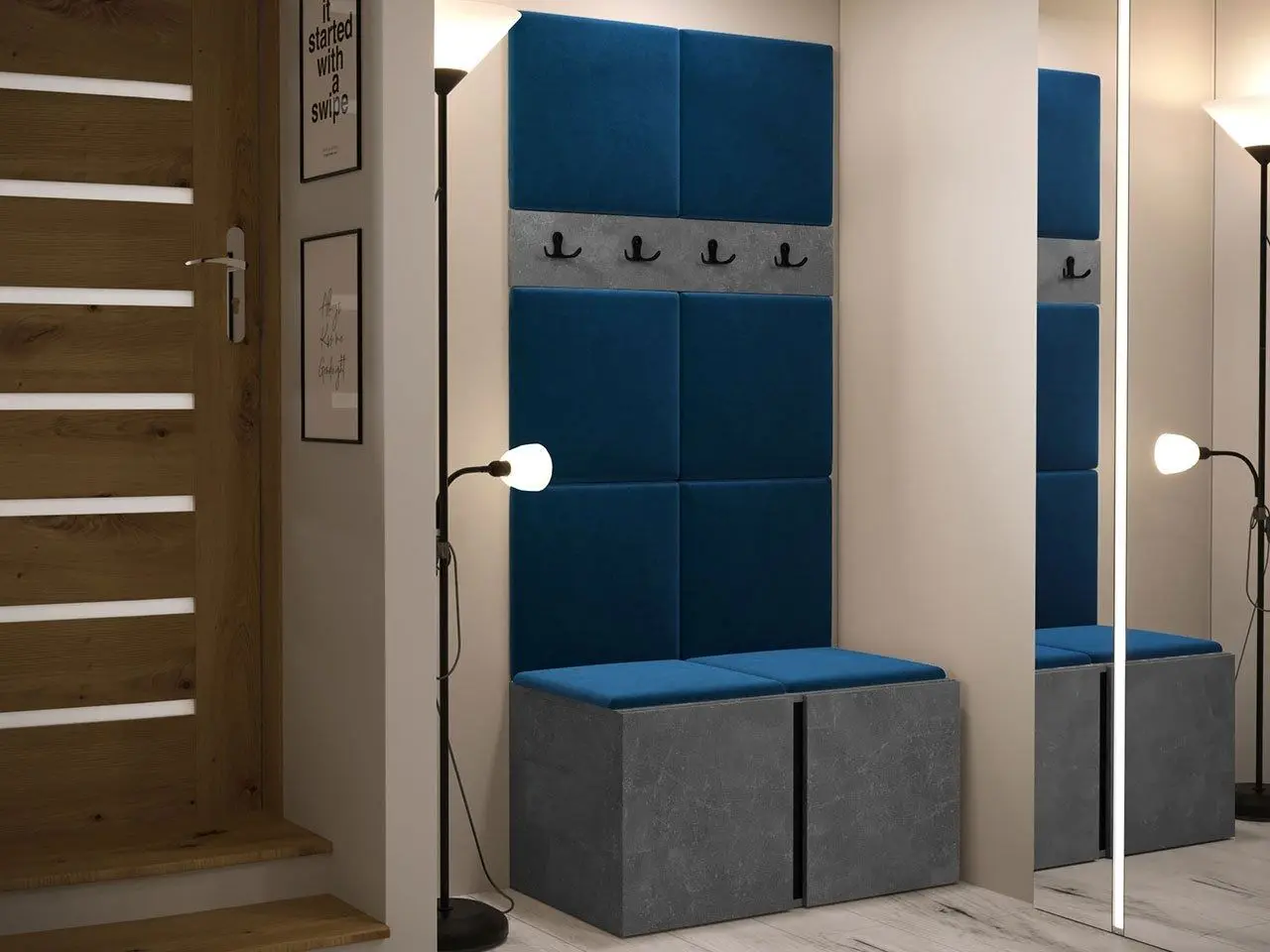 Antreu Mirjan24 Tavasz/Orion IV (Concrete/Blue) - 2