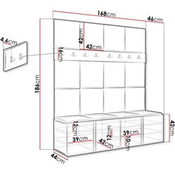 Antreu Mirjan24 Tavasz/Orion V (Artisan Oak/Beige) Thumb