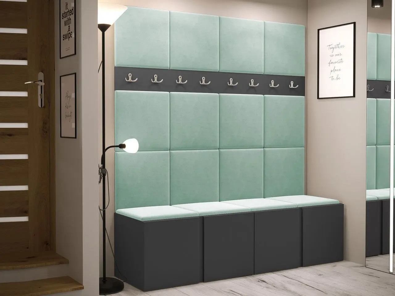 Antreu Mirjan24 Tavasz V/Orion (Graphite/Mint) - 3