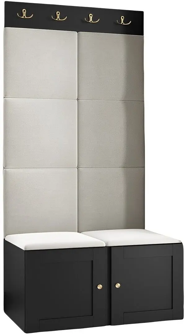 Прихожая Mirjan24 Terospito/Orion IV (Black/Beige)