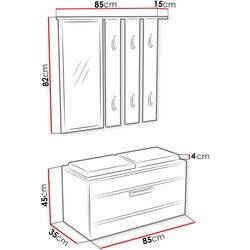 Antreu Mirjan24 Therpio/Opal (Sonoma Oak) Thumb