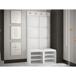 Прихожая Mirjan24 Towiro Slim/Orion IV (White/Beige) Thumb