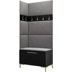 Antreu de colt Mirjan24 Frunofta/Zilion IV (Black/Gray)