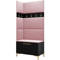 Antreu de colt Mirjan24 Frunofta/Zilion IV (Black/Pink)