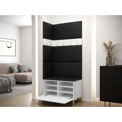 Antreu de colt Mirjan24 Frunofta/Zilion IV (Black/White) Thumb