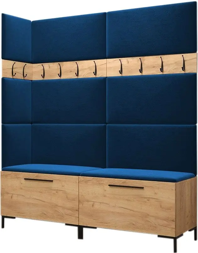 Antreu de colt Mirjan24 Frunofta/Zilion V (Craft Oak/Blue)