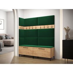 Antreu de colt Mirjan24 Frunofta/Zilion V (Craft Oak/Green) Thumb