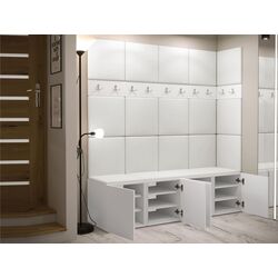 Прихожая угловая Mirjan24 Tavasz II/Orion (Graphite/Gray) Thumb