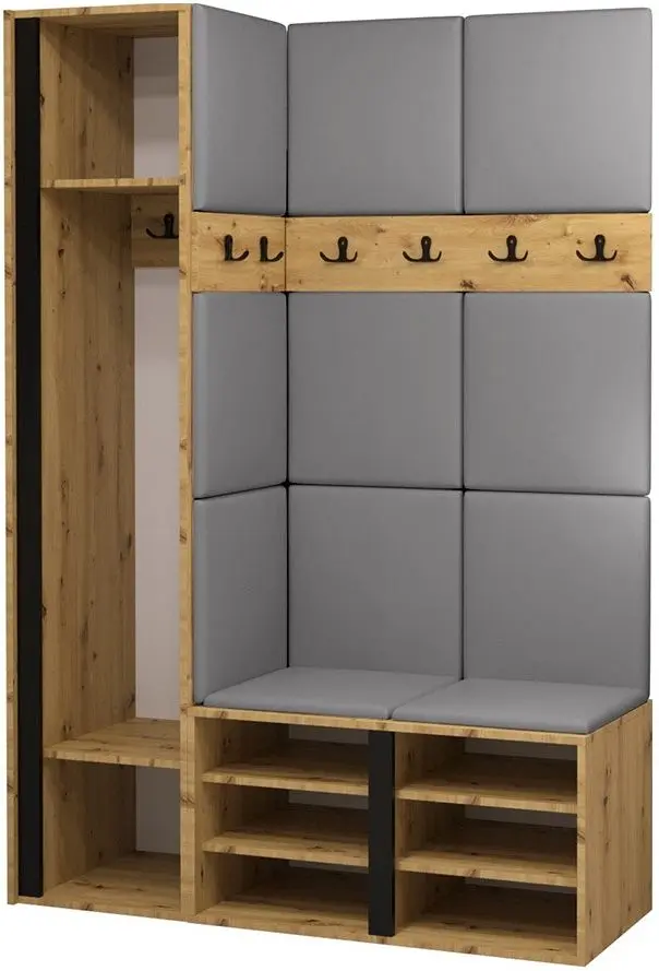 Antreu de colt Mirjan24 Tavasz IX/Orion (Artisan Oak/Blue) - 4