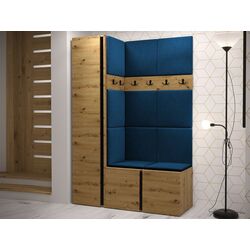 Antreu de colt Mirjan24 Tavasz IX/Orion (Artisan Oak/Blue) Thumb