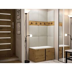 Прихожая угловая Mirjan24 Tavasz/Orion I (Artisan Oak/Beige) Thumb