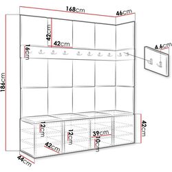 Antreu de colt Mirjan24 Tavasz/Orion II (White/Gray) Thumb