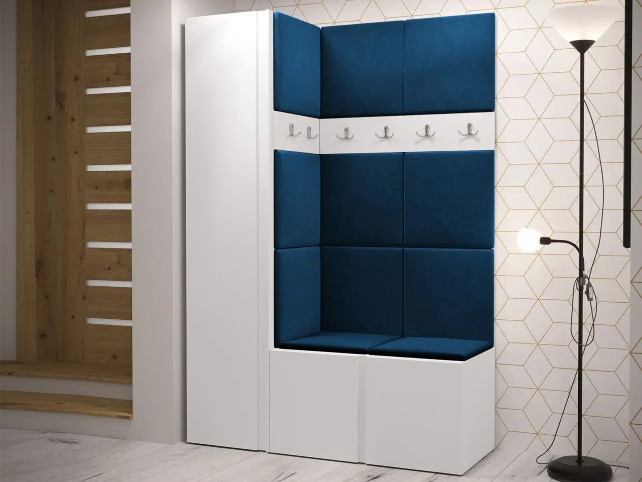 Antreu de colt Mirjan24 Tavasz/Orion IX (White/Blue) - 8