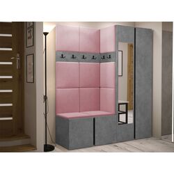 Antreu de colt Mirjan24 Tavasz/Orion XII (Concrete/Pink) Thumb