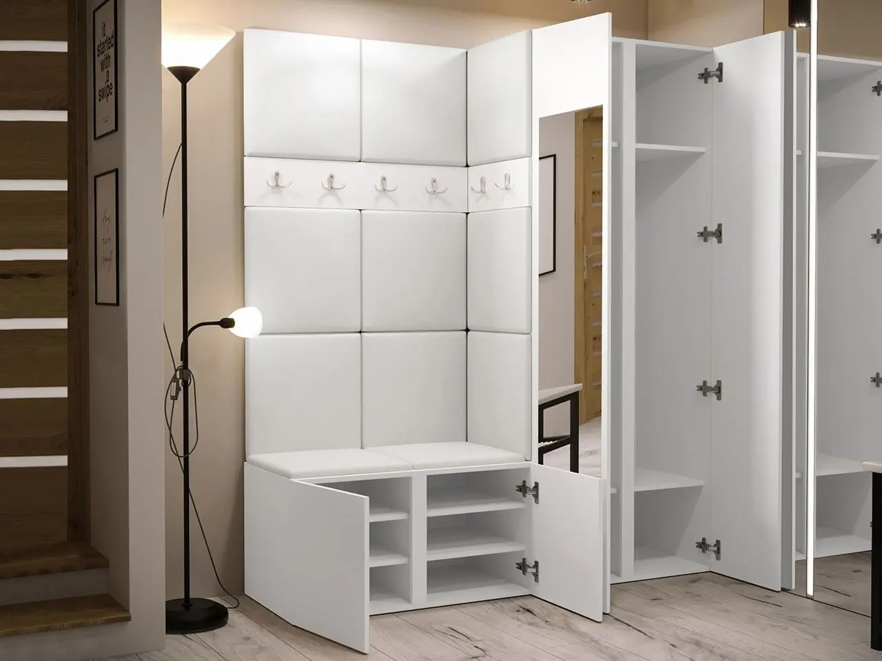 Antreu de colt Mirjan24 Tavasz/Orion XII (Gray/Beige) - 7