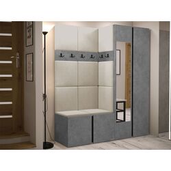 Antreu de colt Mirjan24 Tavasz XII/Orion (Concrete/Beige) Thumb