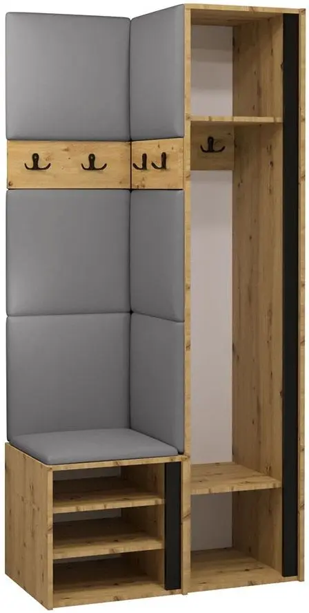 Antreu de colt Mirjan24 Tavasz XXV/Orion (Concrete/Black) - 4