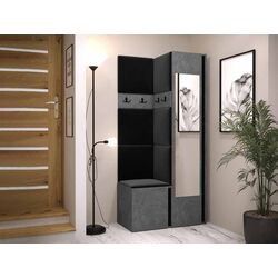 Antreu de colt Mirjan24 Tavasz XXV/Orion (Concrete/Black) Thumb