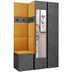 Antreu de colt Mirjan24 Tavasz XXVI/Orion (Concrete/Orange)