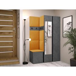 Antreu de colt Mirjan24 Tavasz XXVI/Orion (Concrete/Orange) Thumb