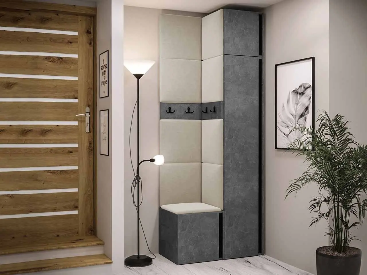 Antreu de colt Mirjan24 Tavasz XXXIII/Orion (Concrete/Beige) - 7