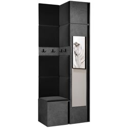 Antreu de colt Mirjan24 Tavasz XXXIV/Orion (Concrete/Black)