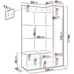 Antreu de colt Mirjan24 Terospito/Orion IX (Black/Mint) Thumb