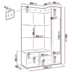 Antreu de colt Mirjan24 Terospito/Orion Ramiro IX Manila 23 (Black/Burgundy) Thumb
