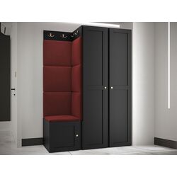 Antreu de colt Mirjan24 Terospito/Orion Ramiro XXIII Manila 23 (Black/Burgundy)