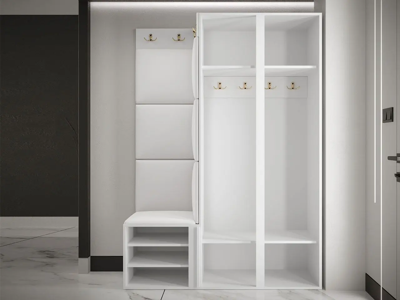 Antreu de colt Mirjan24 Terospito/Orion XXIII (Black/Blue)