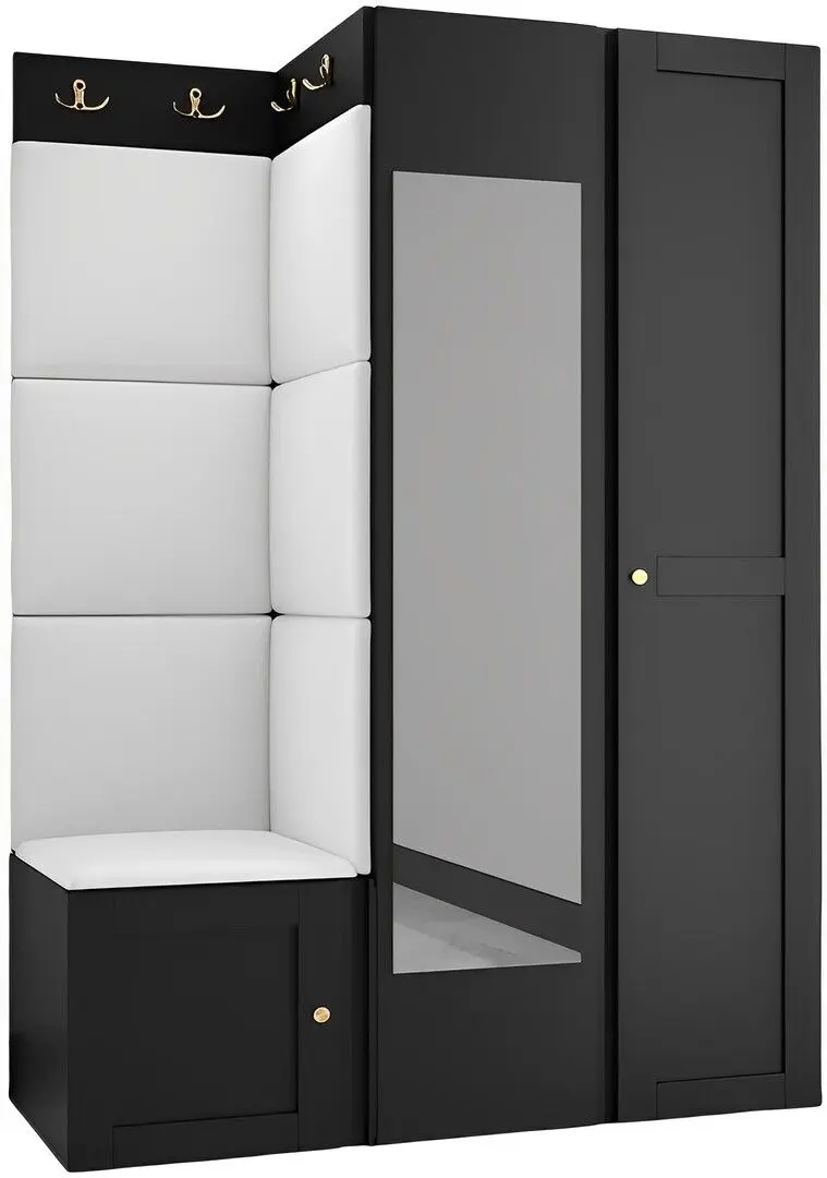 Antreu de colt Mirjan24 Terospito/Orion XXIV (Black/White)