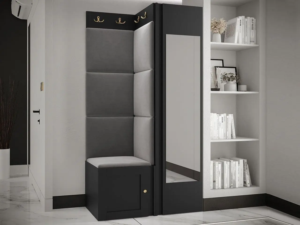 Antreu de colt Mirjan24 Terospito/Orion XXVI (Black/Gray) - 3