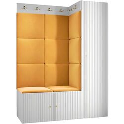 Antreu de colt Mirjan24 Towiro Slim/Orion IX (White/Orange)