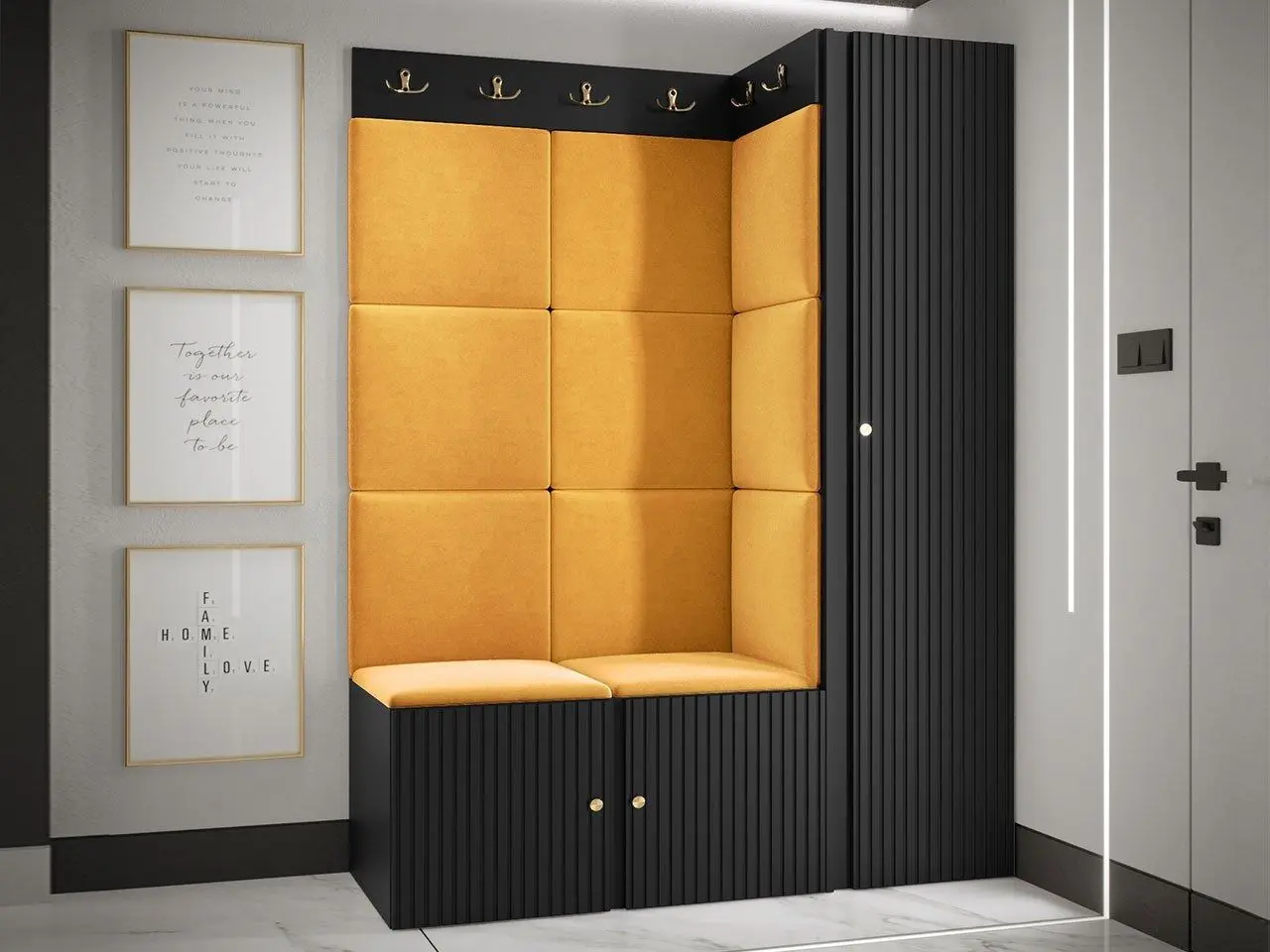 Antreu de colt Mirjan24 Towiro Slim/Orion Ryfel Slim IX Manila 32 (Black/Orange)