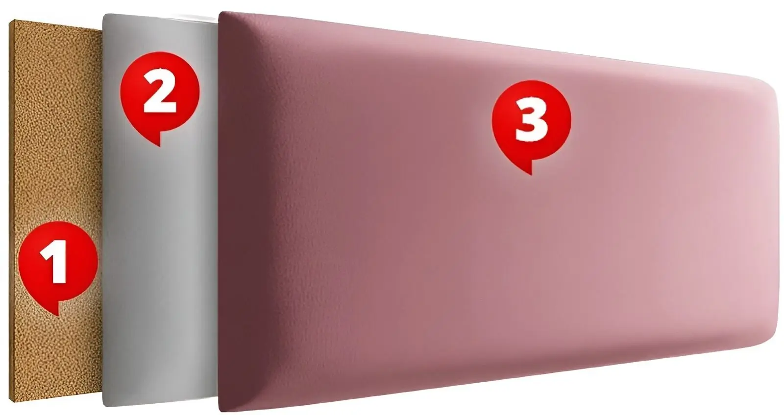 Прихожая угловая Mirjan24 Towiro Slim/Orion Ryfel Slim XXIV Manila 23 (White/Burgundy) - 4