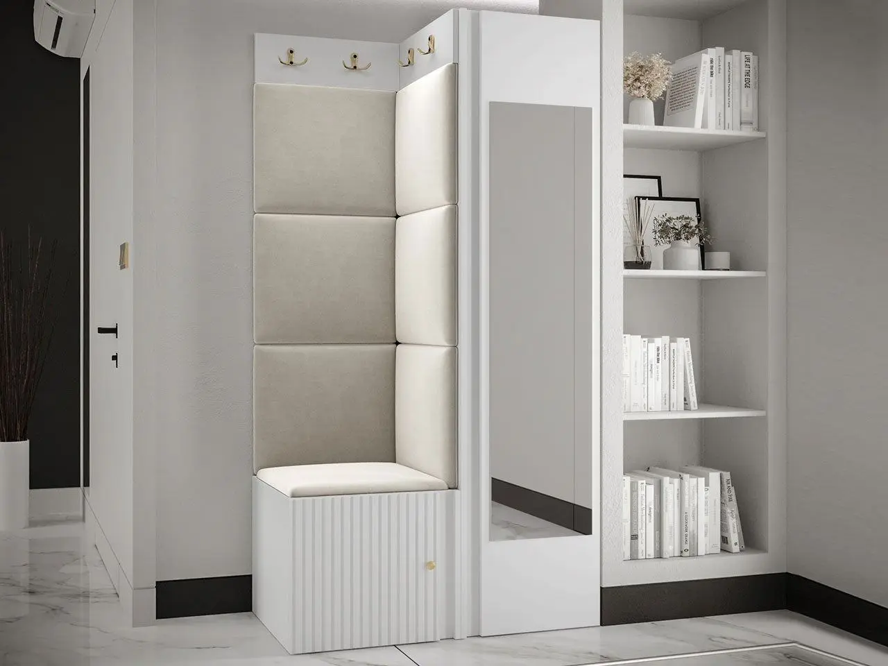 Antreu de colt Mirjan24 Towiro Slim/Orion XXVI (White/Beige) - 3