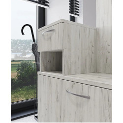 Antreu МЛ-Мебель ML-4 Var1 1.42m (Craft Oak White) Thumb