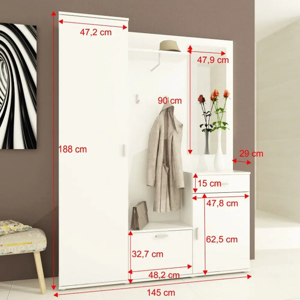 Прихожая Mobhaus Amalia (White)