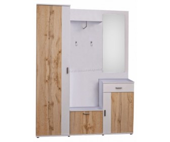 Antreu Mobhaus Amalia (White/Wotan Oak)